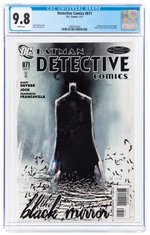 DETECTIVE COMICS #871 JANUARY 2011 CGC 9.8 NM/MINT.