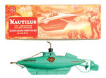 "20,000 LEAGUES UNDER THE SEA - NAUTILUS" BOXED ENGLISH WIND-UP SUBMARINE.