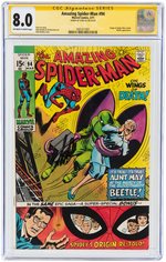 AMAZING SPIDER-MAN #94 MARCH 1971 CGC 8.0 VF - STAN LEE SIGNATURE SERIES.