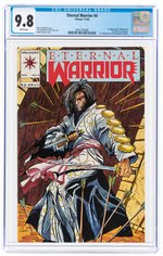 ETERNAL WARRIOR #4 NOVEMBER 1992 CGC 9.8 NM/MINT (FIRST BLOODSHOT IN CAMEO).