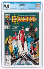 EXCALIBUR #1 OCTOBER 1988 CGC 9.8 NM/MINT.