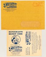 SUPERMAN "SUPERMEN OF AMERICA" 1965 PARTIAL CLUB KIT.