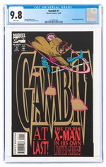 GAMBIT #1 DECEMBER 1993 CGC 9.8 NM/MINT.