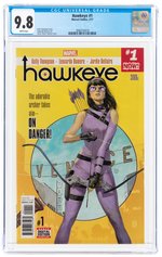 HAWKEYE VOL. 5 #1 FEBRUARY 2017 CGC 9.8 NM/MINT.