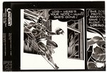 SUPERMAN PRINTER'S NEGATIVES FOR 6-11-1949 DAILY COMIC STRIP.