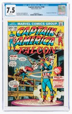 CAPTAIN AMERICA #168 DECEMBER 1973 CGC 7.5 VF- (FIRST HELMUT ZEMO).