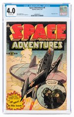 SPACE ADVENTURES #6 MAY 1953 CGC 4.0 VG.