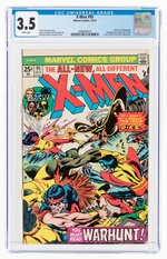 X-MEN #95 OCTOBER 1975 CGC 3.5 VG-.