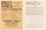 ROSENBERG CASE COLLECTION OF EMPHEMERA INC. "APPEAL TO PRESIDENT TRUMAN."