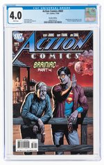 ACTION COMICS #869 NOVEMBER 2008 CGC 4.0 VG (RECALLED EDITION).