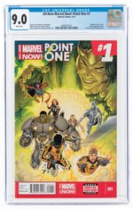 ALL-NEW MARVEL NOW! POINT ONE #1 MARCH 2014 CGC 9.0VF/NM (FIRST MS. MARVEL-KAMALA KHAN).