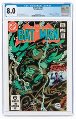 BATMAN #357 MARCH 1983 CGC 8.0 VF (FIRST FULL KILLER CROC, JASON TODD).