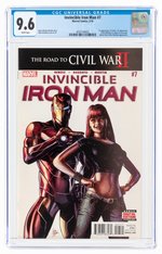 INVINCIBLE IRON MAN #7 MAY 2016 CGC 9.6 NM+ (FIRST RIRI WILLIAMS).