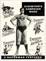 "5 SUPERMAN FEATURES" W/GEORGE REEVES PRESSBOOK.