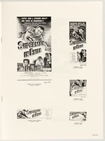 "5 SUPERMAN FEATURES" W/GEORGE REEVES PRESSBOOK.