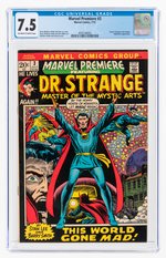 MARVEL PREMIERE #3 JULY 1972 CGC 7.5 VF-.