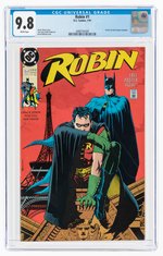 ROBIN #1 JANUARY 1991 CGC 9.8 NM+.