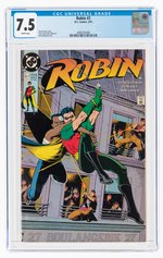 ROBIN #2 FEBRUARY 1991 CGC 7.5 VF-.