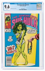 SENSATIONAL SHE-HULK #40 JUNE 1992 CGC 9.6 NM+.