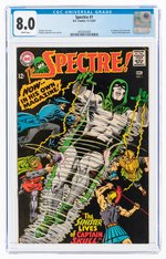 SPECTRE #1 NOVEMBER-DECEMBER 1967 CGC 8.0 VF.