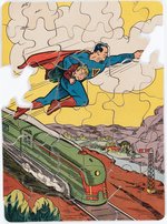 “SUPERMAN SIX PICTURE PUZZLES” RARE BOXED SET.