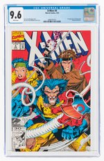 X-MEN VOL. 2 #4 JANUARY 1992 CGC 9.6 NM+ (FIRST OMEGA RED).