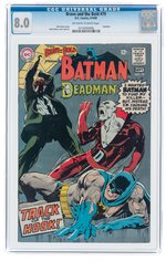 BRAVE AND THE BOLD #79 AUGUST-SEPTEMBER 1968 CGC 8.0 VF.