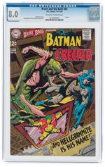 BRAVE AND THE BOLD #80 OCTOBER-NOVEMBER 1968 CGC 8.0 VF.