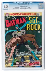 BRAVE AND THE BOLD #84 JUNE-JULY 1969 CGC 8.5 VF+.