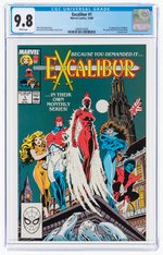 EXCALIBUR #1 OCTOBER 1988 CGC 9.8 NM/MINT.