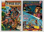 PACIFIC/ECLIPSE COMICS ROCKETEER COMIC LOT OF NINE ISSUES BY DAVE STEVENS.