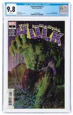 IMMORTAL HULK #1 AUGUST 2018 CGC 9.8 NM/MINT.