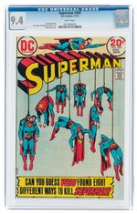 SUPERMAN #269 NOVEMBER 1973 CGC 9.4 NM.