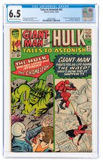 TALES TO ASTONISH #62 DECEMBER 1964 CGC 6.5 FINE+ (FIRST LEADER).