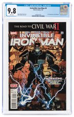 INVINCIBLE IRON MAN #9 JULY 2016 CGC 9.8 NM/MINT (FIRST FULL RIRI WILLIAMS).