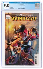 IRONHEART #1 JANUARY 2019 CGC 9.8 NM/MINT (VARIANT EDITION).