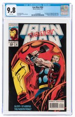 IRON MAN #304 MAY 1994 CGC 9.8 NM/MINT (FIRST HULKBUSTER ARMOR).