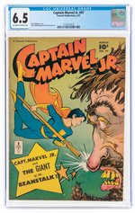 CAPTAIN MARVEL JR. #47 MARCH 1947 CGC 6.5 FINE+.