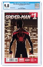 MILES MORALES: ULTIMATE SPIDER-MAN #1 JULY 2014 CGC 9.8 NM/MINT.