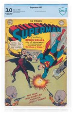 SUPERMAN #62 JANUARY-FEBRUARY 1950 CBCS 3.0 GOOD/VG.