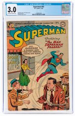 SUPERMAN #93 NOVEMBER 1954 CGC 3.0 GOOD/VG.