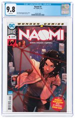 NAOMI #1 MARCH 2019 CGC 9.8 NM/MINT.