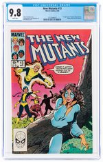 NEW MUTANTS #13 MARCH 1984 CGC 9.8 NM/MINT (FIRST CYPHER).