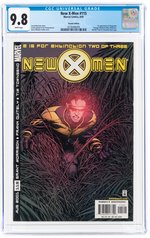 NEW X-MEN #115 AUGUST 2001 CGC 9.8 NM/MINT (VARIANT EDITION - FIRST NEGASONIC TEENAGE WARHEAD).