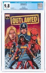 OUTLAWED #1 MAY 2020 CGC 9.8 NM/MINT (WALMART EDITION).