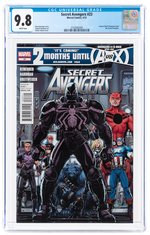 SECRET AVENGERS #23 APRIL 2012 CGC 9.8 NM/MINT.