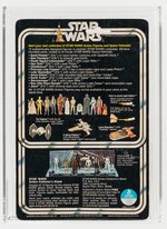 STAR WARS - LUKE SKYWALKER 12 BACK-C AFA 80 NM (TAIWAN/DARK PANTS).