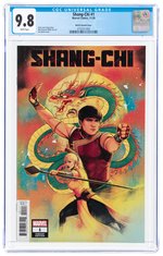 SHANG-CHI #1 NOVEMBER 2020 CGC 9.8 NM/MINT (BARTEL VARIANT COVER).