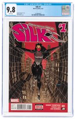 SILK #1 APRIL 2015 CGC 9.8 NM/MINT.