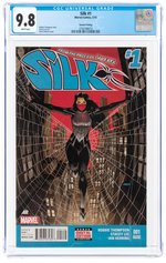 SILK #1 MAY 2015 CGC 9.8 NM/MINT (SECOND PRINTING).